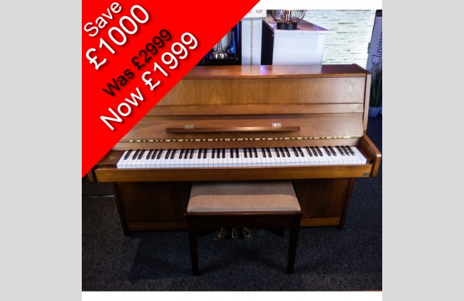 Kawai Satin Oak CX4 Upright Piano, Used - All Inclusive Premium Package (SN:M1477442) - Image 1